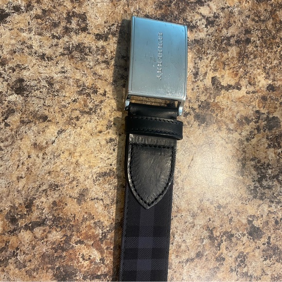 Burberry Leather Trim Embellishment Belt - Picture 1 of 5